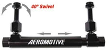 Load image into Gallery viewer, "Aeromotive 14201 Fuel Log, 4150/4500 Series Old Holley 7/8"" x 20", black