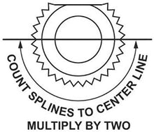 Load image into Gallery viewer, AFCO 30305 U-Joint 3/4 X 3/4-36 Spline, 1 Pack