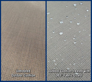 303 Fabric Guard - For Outdoor Fabrics - Restores Water Repellency To Factory New Levels - Repels Moisture And Stains - Manufacturer Recommended - Safe For All Fabrics, 16 fl. oz. (30605CSR)